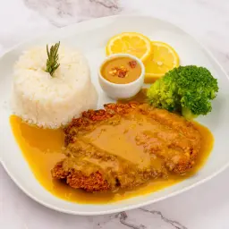 كاستو الدجاج مع صوص الكاري